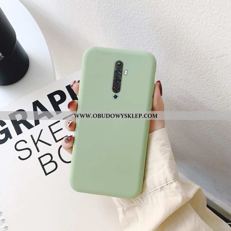 Obudowa Oppo Reno2 Silikonowe Purpurowy Futerał, Etui Oppo Reno2 Telefon Komórkowy Anti-fall Fioleto