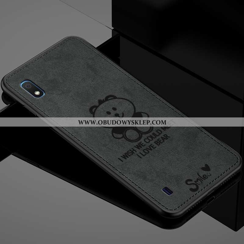 Obudowa Samsung Galaxy A10 Kreatywne Szary Anti-fall, Etui Samsung Galaxy A10 Wzór Gwiazda Szara