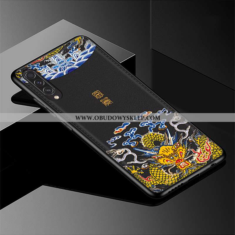 Obudowa Samsung Galaxy A30s Kreskówka Kreatywne Etui, Etui Samsung Galaxy A30s Skóra Miękki Czarna