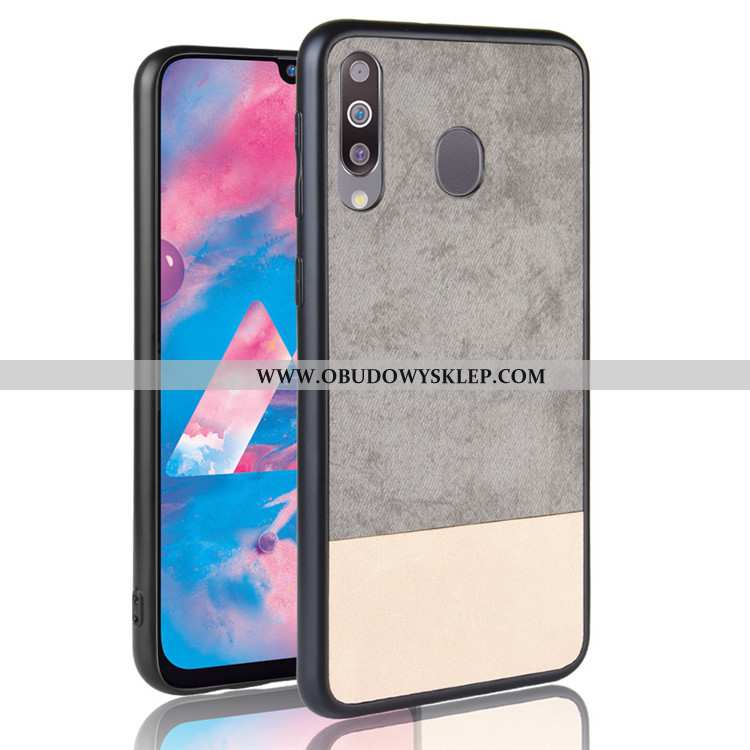 Obudowa Samsung Galaxy A40s Trendy Futerał Czerwony, Etui Samsung Galaxy A40s Ochraniacz Gwiazda Cze