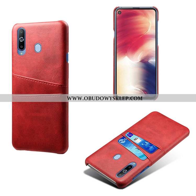 Obudowa Samsung Galaxy A60 Wzór Futerał Żółty, Etui Samsung Galaxy A60 Skórzane Telefon Komórkowy Żó