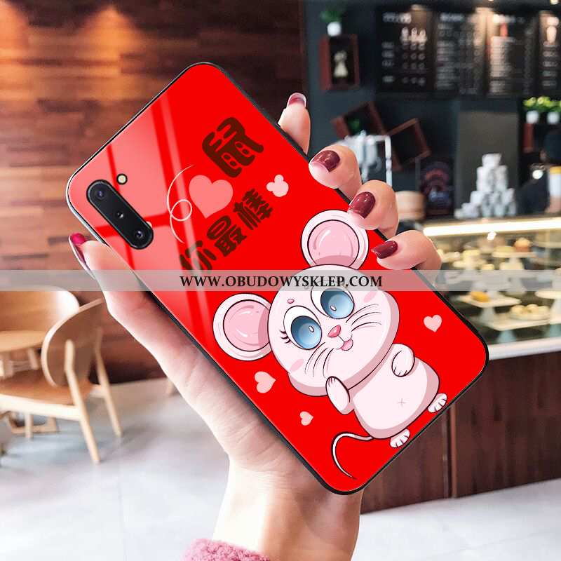Obudowa Samsung Galaxy Note 10 Miękki All Inclusive Nowy, Etui Samsung Galaxy Note 10 Szkło Czerwony