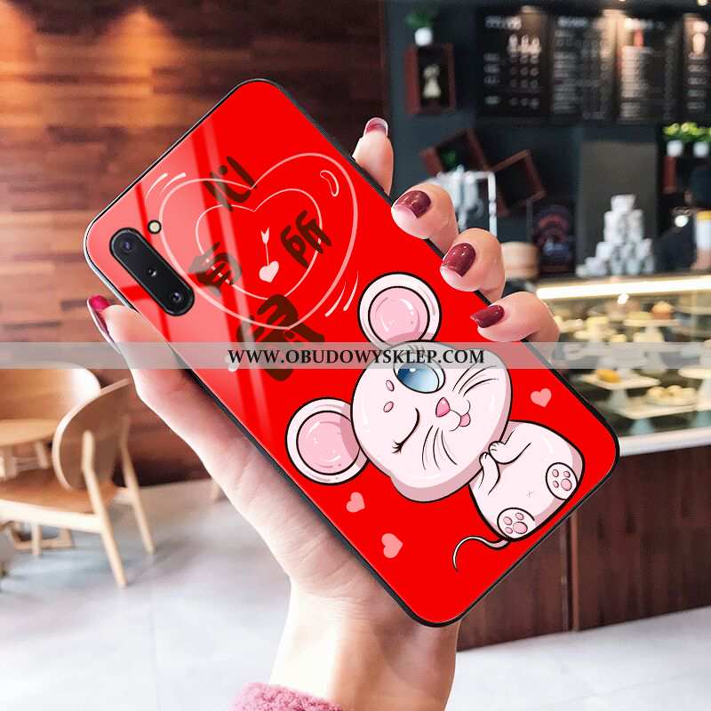 Obudowa Samsung Galaxy Note 10 Miękki All Inclusive Nowy, Etui Samsung Galaxy Note 10 Szkło Czerwony