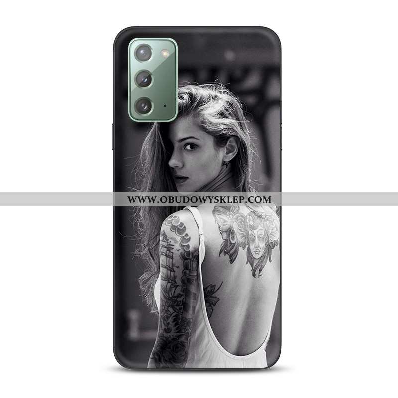Obudowa Samsung Galaxy Note20 Ochraniacz Nowy Wiatr, Etui Samsung Galaxy Note20 Wzór Europa Czarna