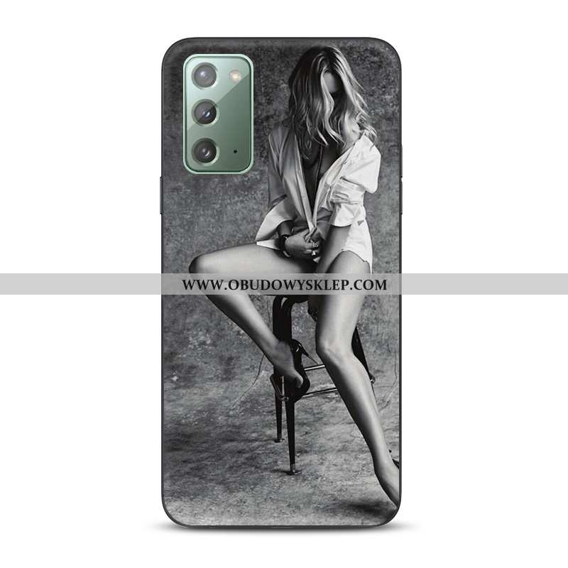 Obudowa Samsung Galaxy Note20 Ochraniacz Nowy Wiatr, Etui Samsung Galaxy Note20 Wzór Europa Czarna