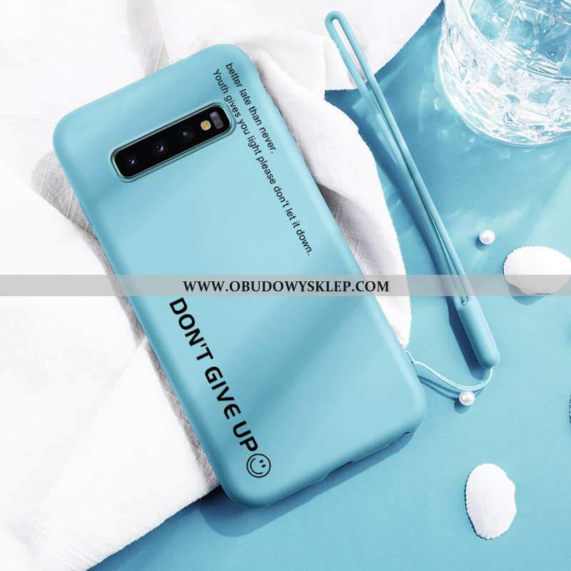 Obudowa Samsung Galaxy S10 Cienkie Trendy Super, Etui Samsung Galaxy S10 Miękki All Inclusive Niebie
