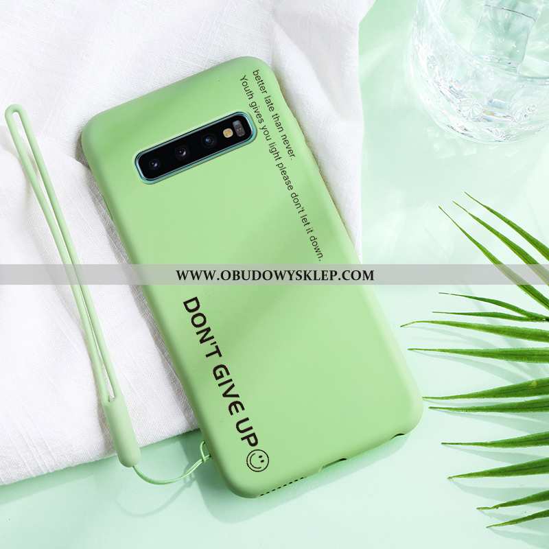 Obudowa Samsung Galaxy S10 Cienkie Trendy Super, Etui Samsung Galaxy S10 Miękki All Inclusive Niebie