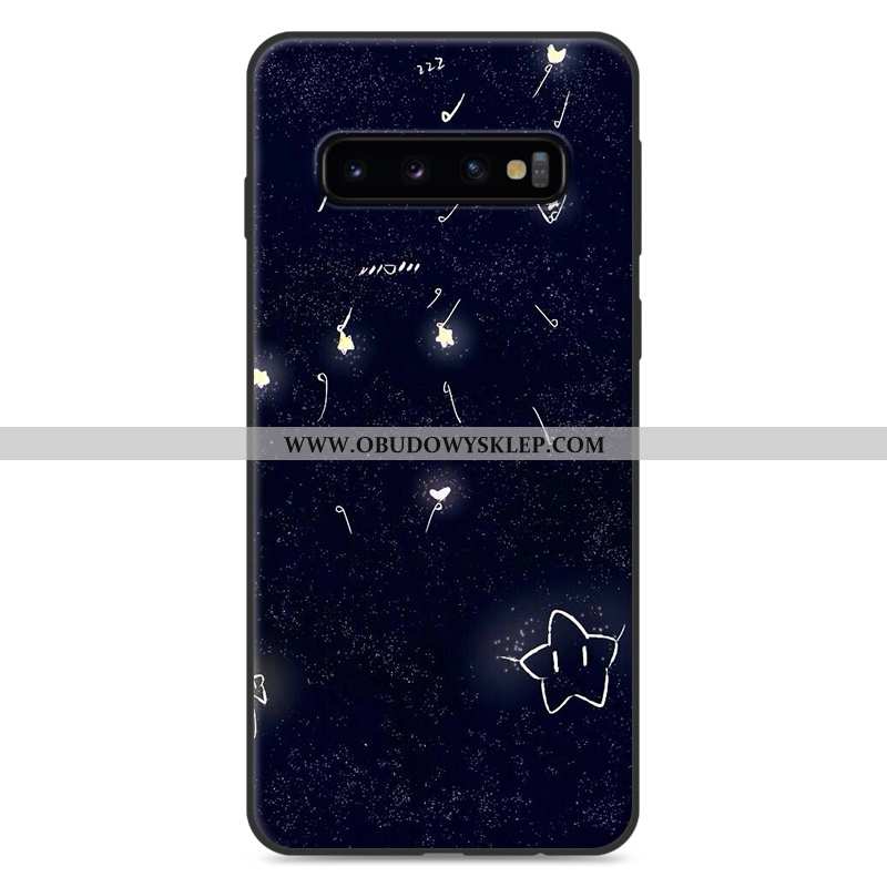 Obudowa Samsung Galaxy S10 Kreskówka Anti-fall Gwiazda, Etui Samsung Galaxy S10 Piękny Mały Biała