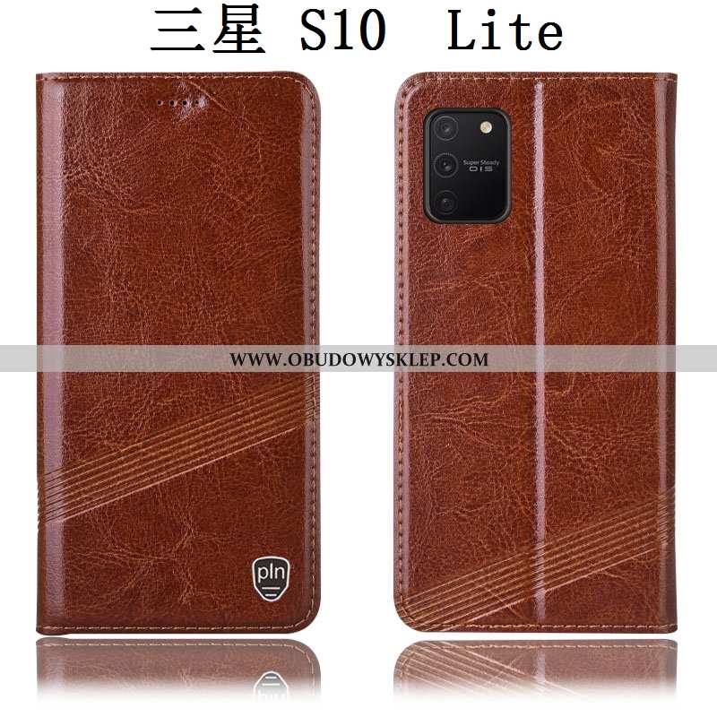 Obudowa Samsung Galaxy S10 Lite Prawdziwa Skóra All Inclusive Telefon Komórkowy, Etui Samsung Galaxy