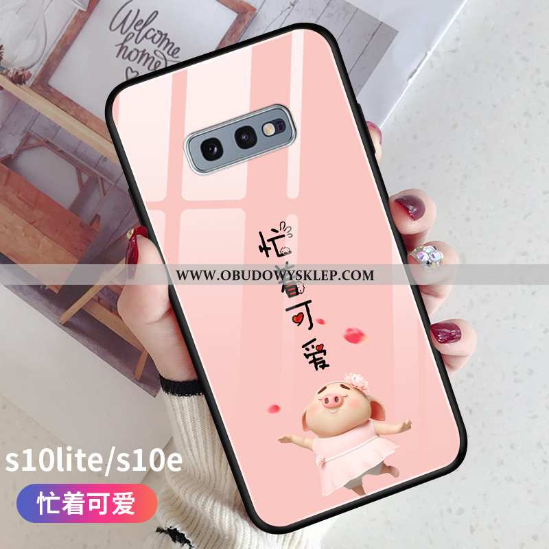 Obudowa Samsung Galaxy S10e Cienkie Czerwony Netto Etui, Etui Samsung Galaxy S10e Miękki Ochraniacz 