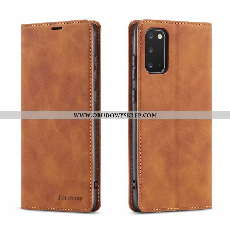 Obudowa Samsung Galaxy S20 Skórzane Etui Czerwony Telefon Komórkowy, Samsung Galaxy S20 Kreatywne Gw