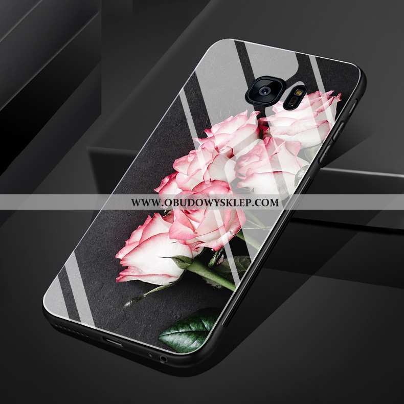 Obudowa Samsung Galaxy S7 Edge Kreatywne Obrzeża Serce, Etui Samsung Galaxy S7 Edge Piękny Nowy Biał