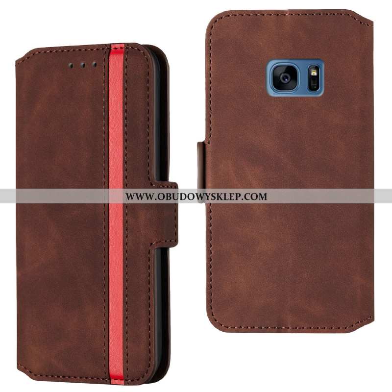 Obudowa Samsung Galaxy S7 Edge Skórzane Etui Futerał All Inclusive, Samsung Galaxy S7 Edge Anti-fall