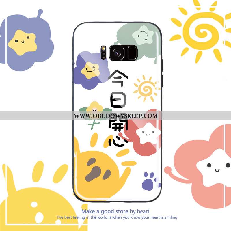 Obudowa Samsung Galaxy S8 Osobowość Lustro Chłodzenie, Etui Samsung Galaxy S8 Kreatywne Szkło Niebie