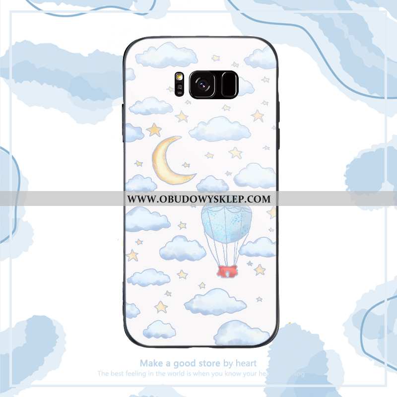 Obudowa Samsung Galaxy S8 Osobowość Lustro Chłodzenie, Etui Samsung Galaxy S8 Kreatywne Szkło Niebie