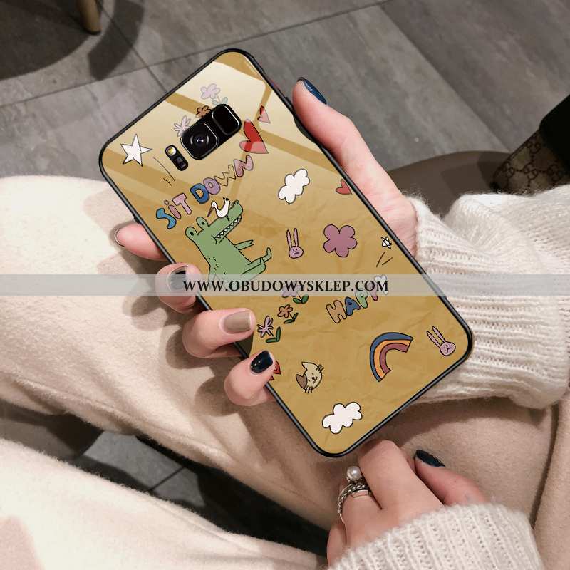 Obudowa Samsung Galaxy S8 Osobowość Lustro Chłodzenie, Etui Samsung Galaxy S8 Kreatywne Szkło Niebie