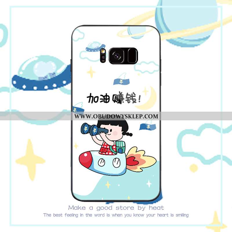 Obudowa Samsung Galaxy S8 Osobowość Lustro Chłodzenie, Etui Samsung Galaxy S8 Kreatywne Szkło Niebie