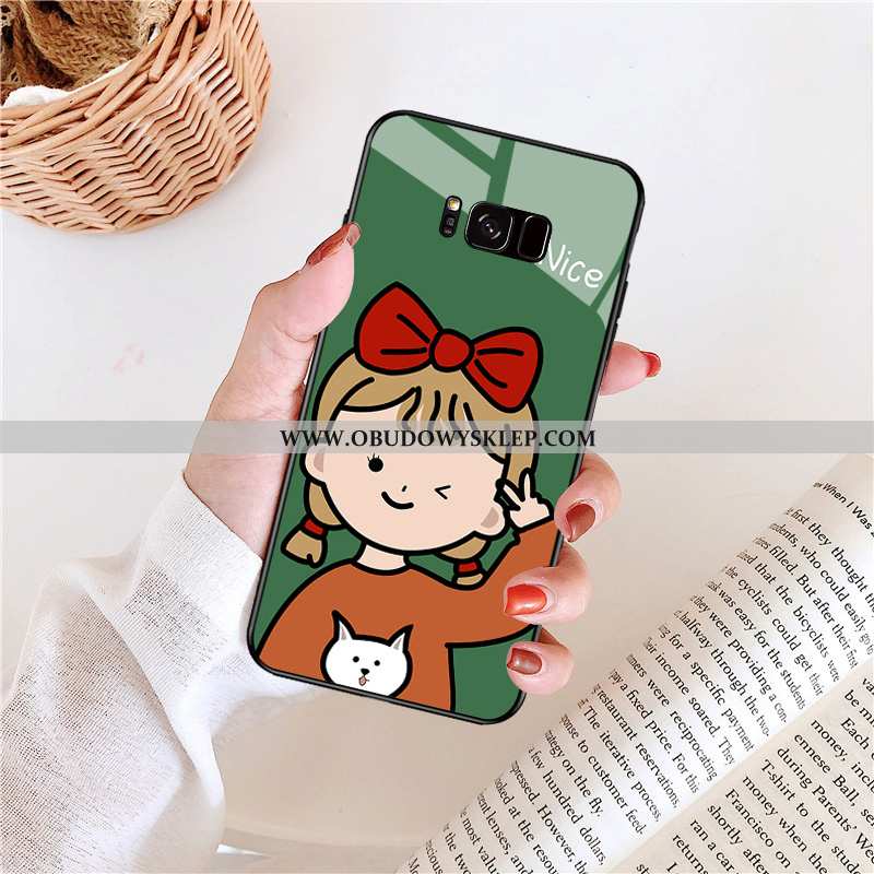 Obudowa Samsung Galaxy S8 Osobowość Lustro Chłodzenie, Etui Samsung Galaxy S8 Kreatywne Szkło Niebie