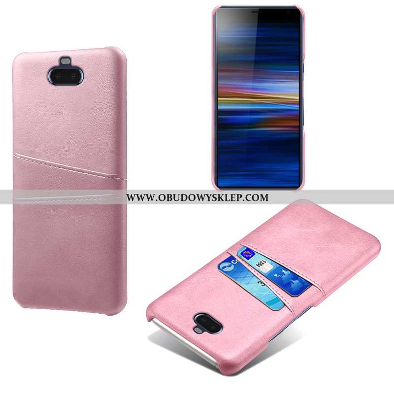 Obudowa Sony Xperia 10 Plus Skóra Futerał Anti-fall, Etui Sony Xperia 10 Plus Ochraniacz Granatowy