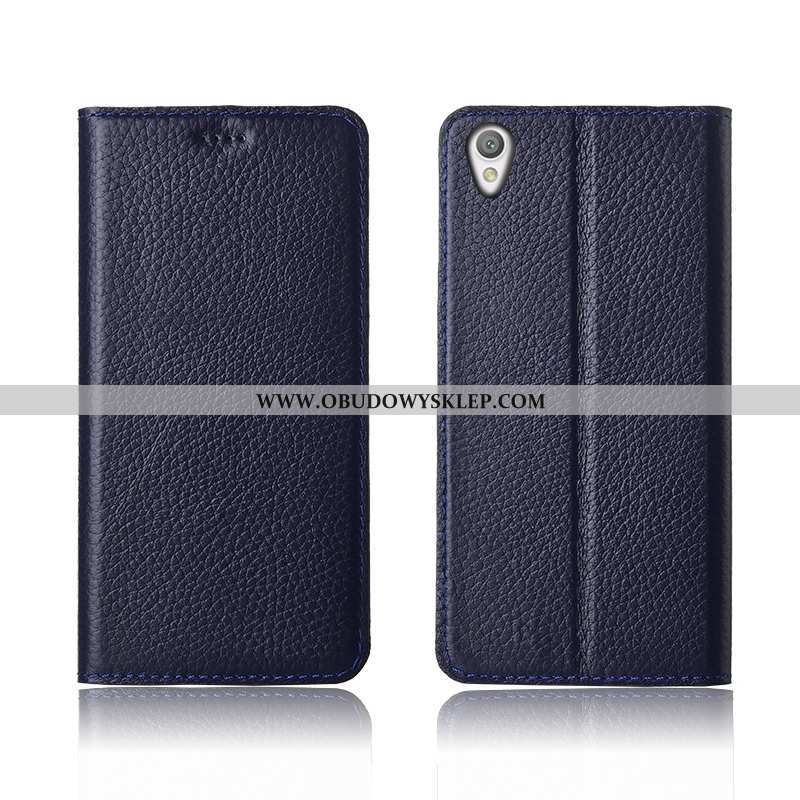 Obudowa Sony Xperia L1 Silikonowe All Inclusive Litchi, Etui Sony Xperia L1 Ochraniacz Czarna