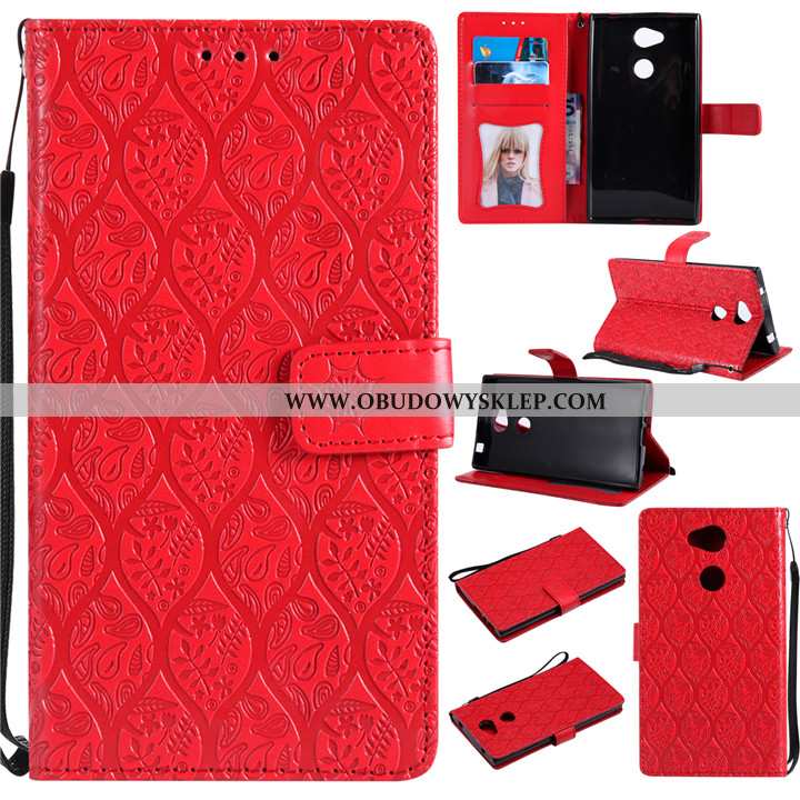 Obudowa Sony Xperia L2 Silikonowe Etui Purpurowy Miękki, Sony Xperia L2 Ochraniacz Skórzane Fioletow