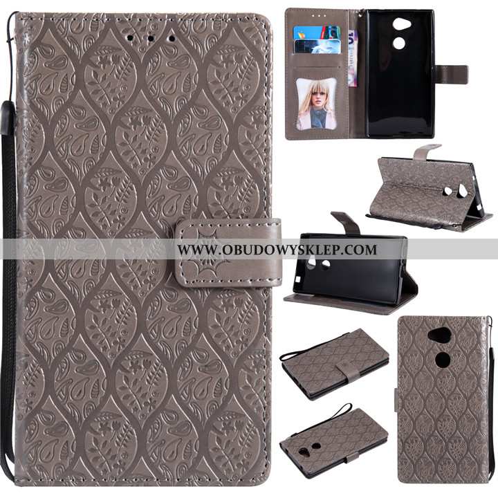 Obudowa Sony Xperia L2 Silikonowe Etui Purpurowy Miękki, Sony Xperia L2 Ochraniacz Skórzane Fioletow