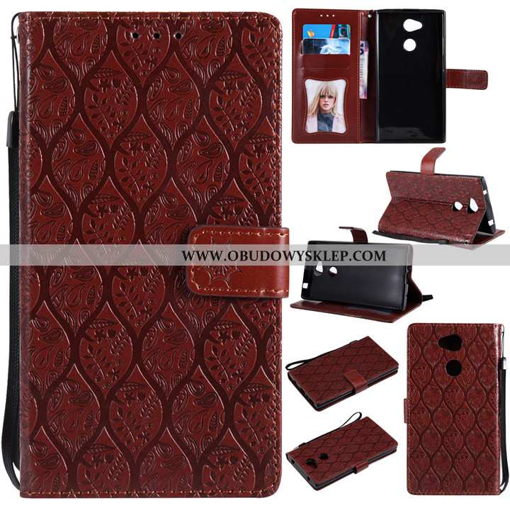 Obudowa Sony Xperia L2 Silikonowe Etui Purpurowy Miękki, Sony Xperia L2 Ochraniacz Skórzane Fioletow