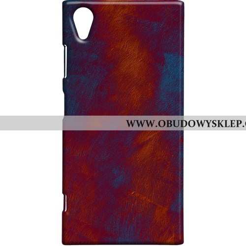 Obudowa Sony Xperia Xa1 Trendy Czerwony Etui, Etui Sony Xperia Xa1 Metal Futerał Czerwona
