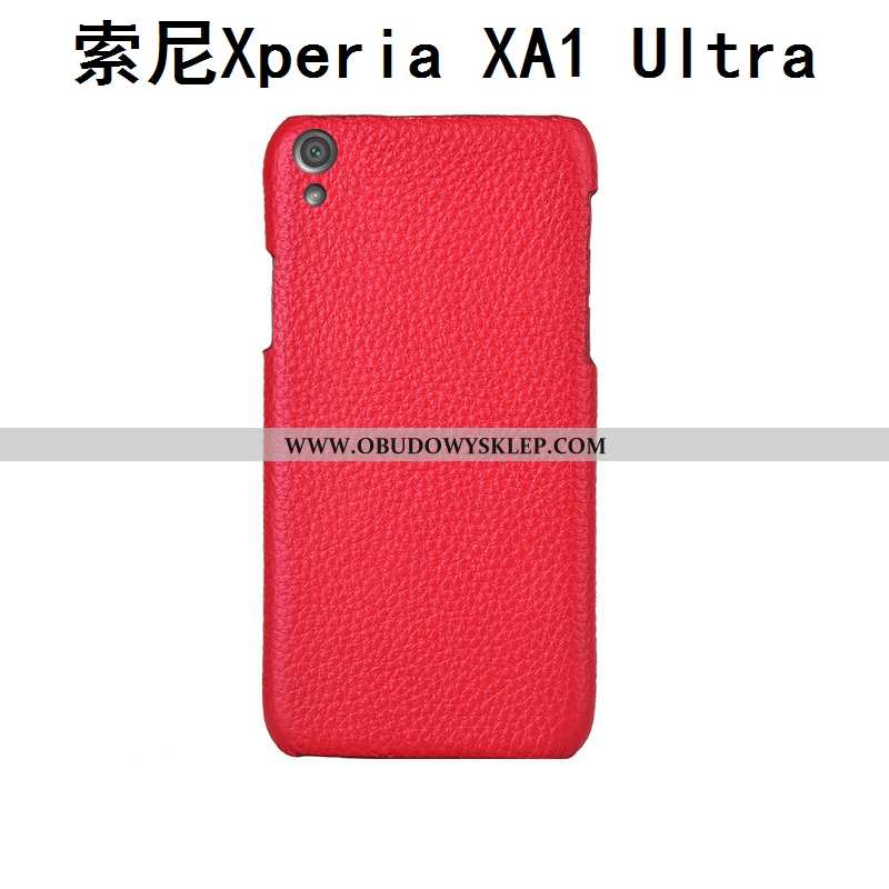 Obudowa Sony Xperia Xa1 Ultra Moda Dostosowane Prawdziwa Skóra, Etui Sony Xperia Xa1 Ultra Luksusowy