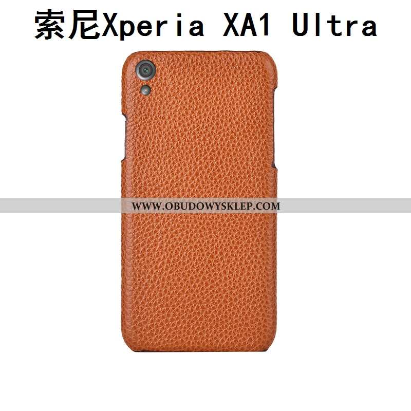 Obudowa Sony Xperia Xa1 Ultra Moda Dostosowane Prawdziwa Skóra, Etui Sony Xperia Xa1 Ultra Luksusowy