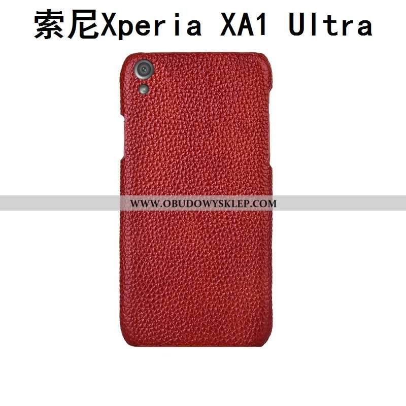 Obudowa Sony Xperia Xa1 Ultra Moda Dostosowane Prawdziwa Skóra, Etui Sony Xperia Xa1 Ultra Luksusowy