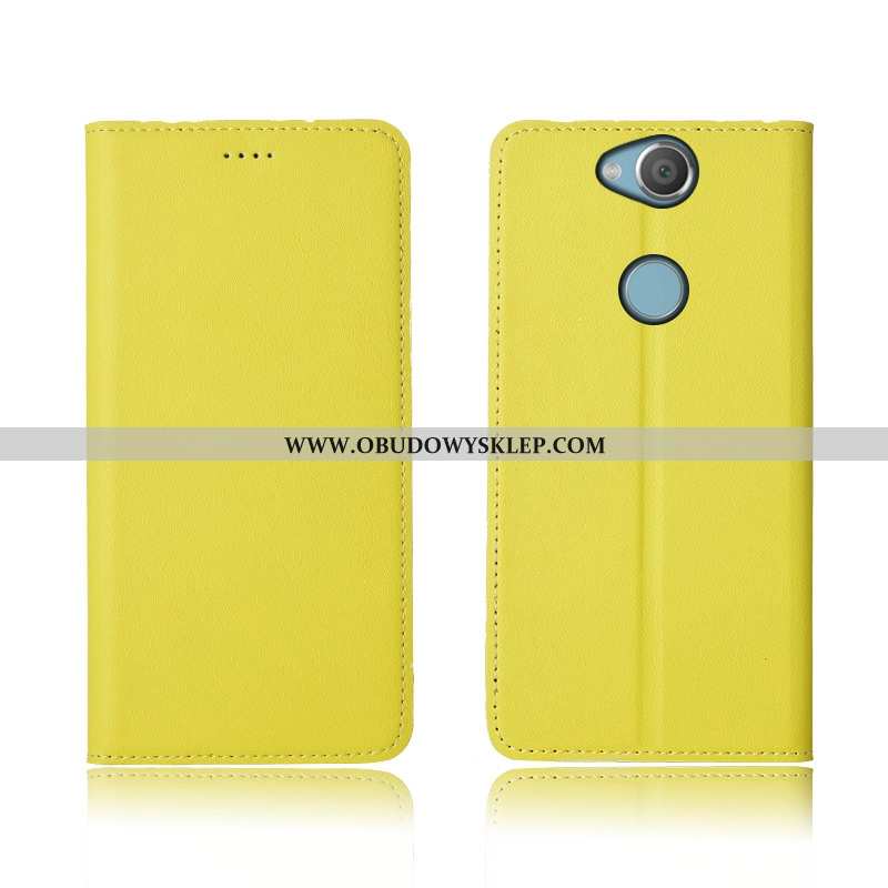 Obudowa Sony Xperia Xa2 Plus Prawdziwa Skóra Klapa Ochraniacz, Etui Sony Xperia Xa2 Plus Miękki Skór