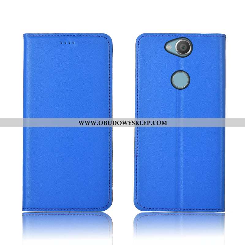 Obudowa Sony Xperia Xa2 Plus Prawdziwa Skóra Klapa Ochraniacz, Etui Sony Xperia Xa2 Plus Miękki Skór