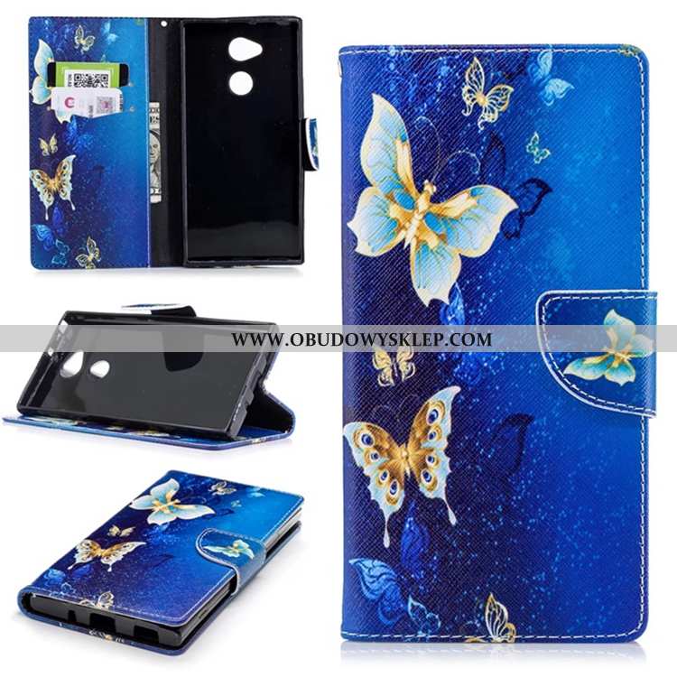 Obudowa Sony Xperia Xa2 Ultra Portfel All Inclusive Karta, Etui Sony Xperia Xa2 Ultra Skórzane Biała