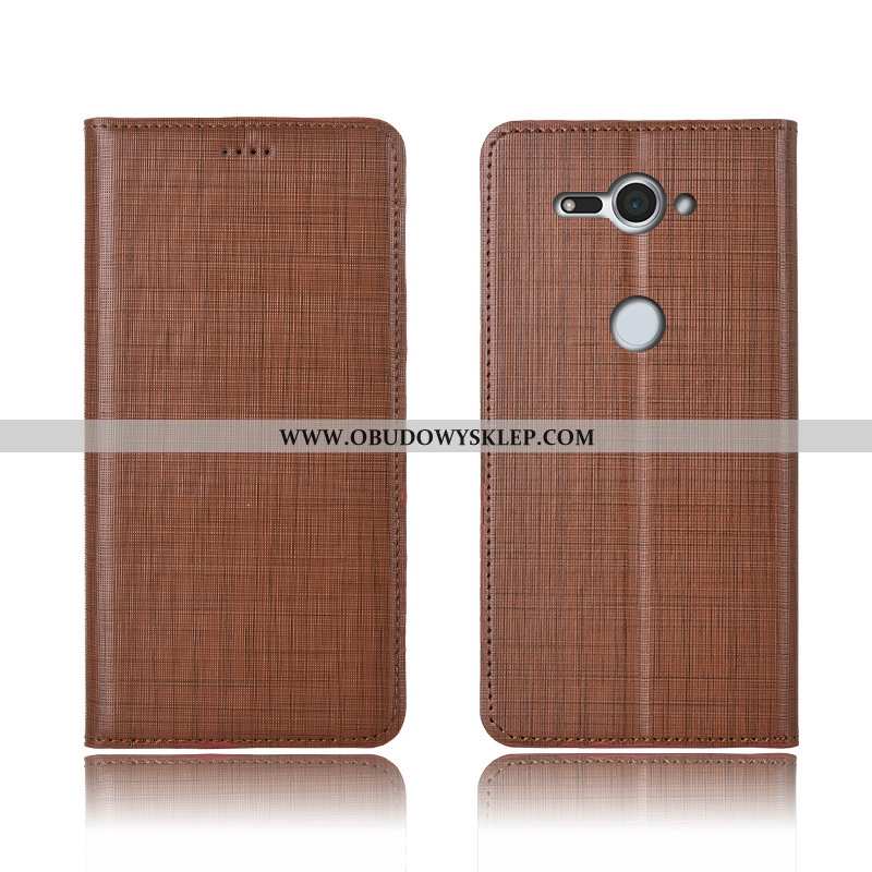 Obudowa Sony Xperia Xz2 Compact Miękki Skórzane Etui Niebieski, Sony Xperia Xz2 Compact Silikonowe A