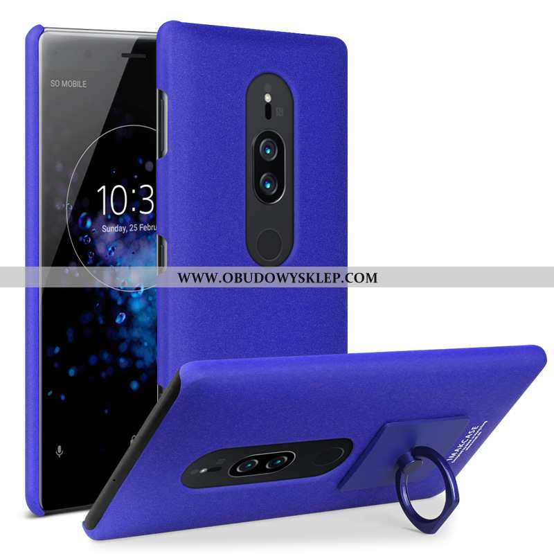 Obudowa Sony Xperia Xz2 Premium Nubuku Czarny Telefon Komórkowy, Etui Sony Xperia Xz2 Premium Skóra 
