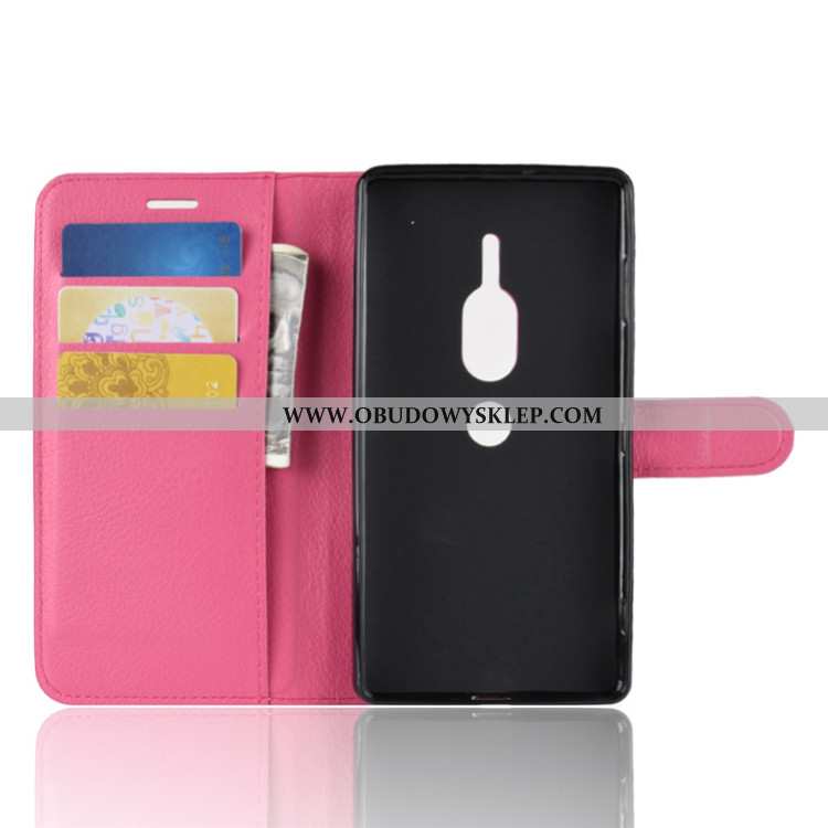 Obudowa Sony Xperia Xz2 Premium Ochraniacz Czarny Portfel, Etui Sony Xperia Xz2 Premium Skórzane Tel
