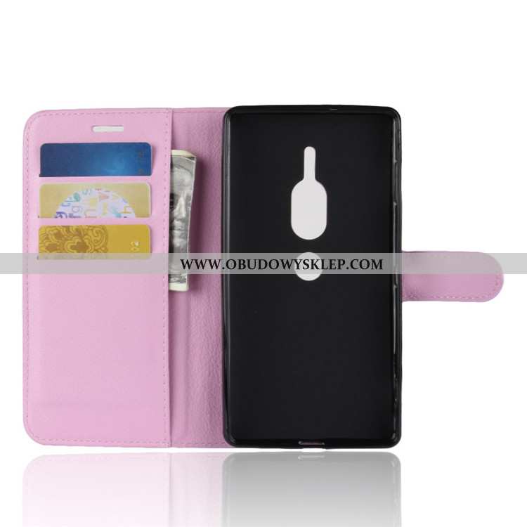 Obudowa Sony Xperia Xz2 Premium Ochraniacz Czarny Portfel, Etui Sony Xperia Xz2 Premium Skórzane Tel