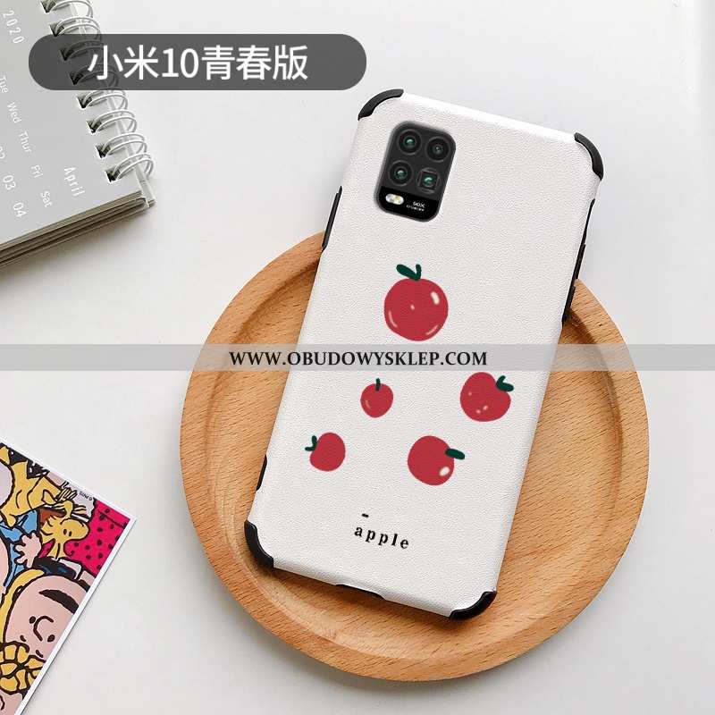 Obudowa Xiaomi Mi 10 Lite Piękny Czerwony Młodzież, Etui Xiaomi Mi 10 Lite Wzór Ochraniacz Czerwona