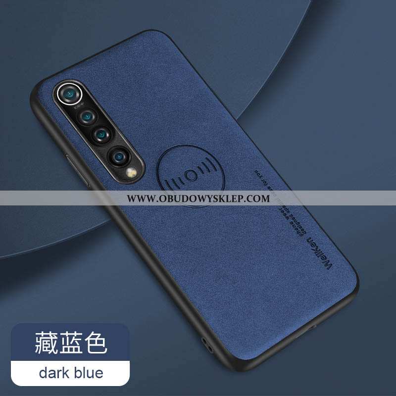 Obudowa Xiaomi Mi 10 Miękki Niebieski Mały, Etui Xiaomi Mi 10 Metal Ochraniacz Niebieska