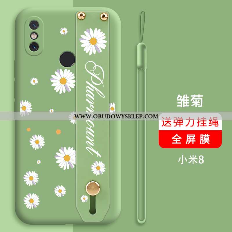 Obudowa Xiaomi Mi 8 Cienkie Etui Czerwony Netto, Xiaomi Mi 8 Silikonowe Telefon Komórkowy Zielone