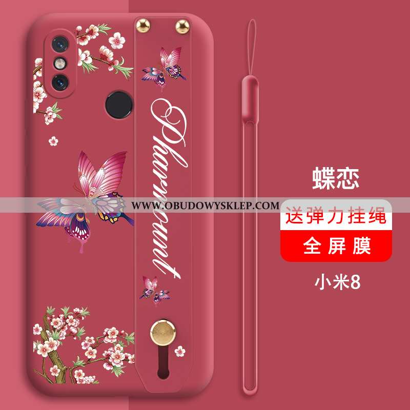 Obudowa Xiaomi Mi 8 Cienkie Etui Czerwony Netto, Xiaomi Mi 8 Silikonowe Telefon Komórkowy Zielone