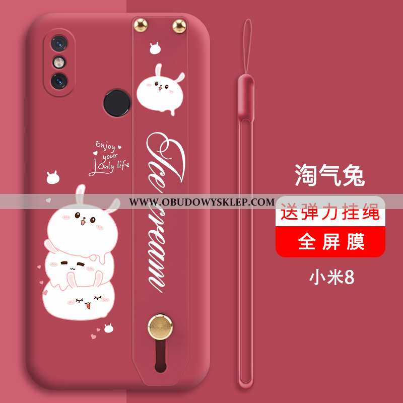 Obudowa Xiaomi Mi 8 Cienkie Etui Czerwony Netto, Xiaomi Mi 8 Silikonowe Telefon Komórkowy Zielone