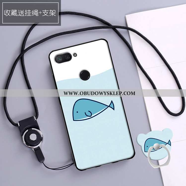 Obudowa Xiaomi Mi 8 Lite Młodzież Etui Futerał, Xiaomi Mi 8 Lite Niebieski Świeży Niebieska