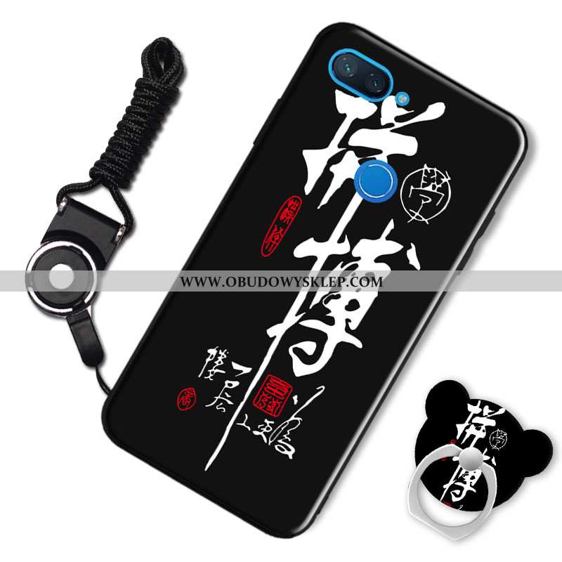 Obudowa Xiaomi Mi 8 Lite Nubuku Młodzież Biały, Etui Xiaomi Mi 8 Lite Kreskówka Miękki Biała
