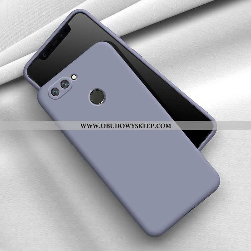 Obudowa Xiaomi Mi 8 Lite Silikonowe Proste Młodzież, Etui Xiaomi Mi 8 Lite Ochraniacz Nubuku Zielone