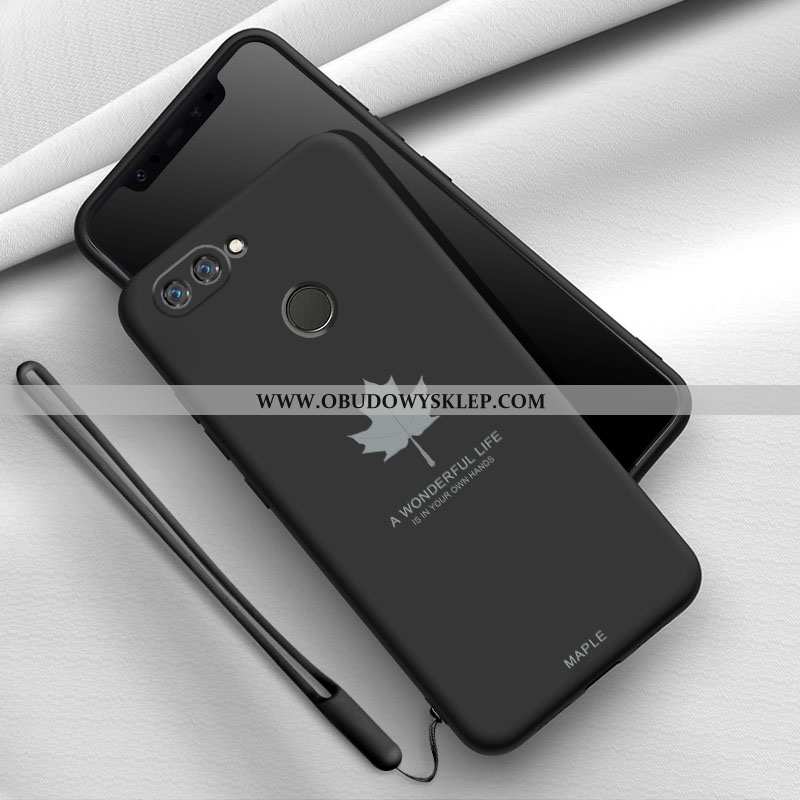 Obudowa Xiaomi Mi 8 Lite Silikonowe Proste Młodzież, Etui Xiaomi Mi 8 Lite Ochraniacz Nubuku Zielone