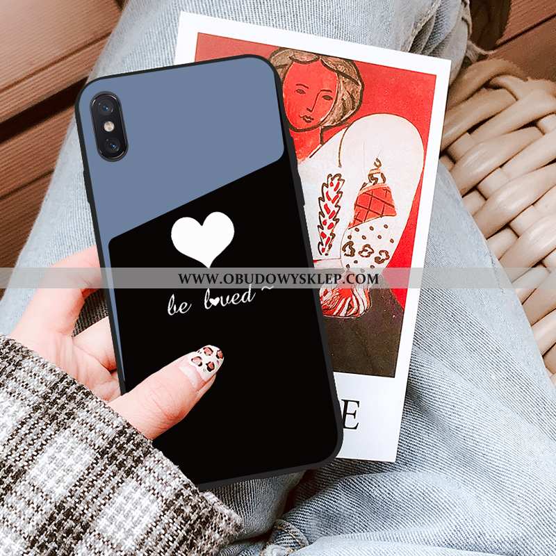 Obudowa Xiaomi Mi 8 Pro Wzór Wysoki Koniec Czarny, Etui Xiaomi Mi 8 Pro Trendy Telefon Komórkowy Cza
