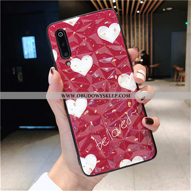 Obudowa Xiaomi Mi 9 Trendy All Inclusive Wzór, Etui Xiaomi Mi 9 Ochraniacz Kształt Diamentu Beżowa