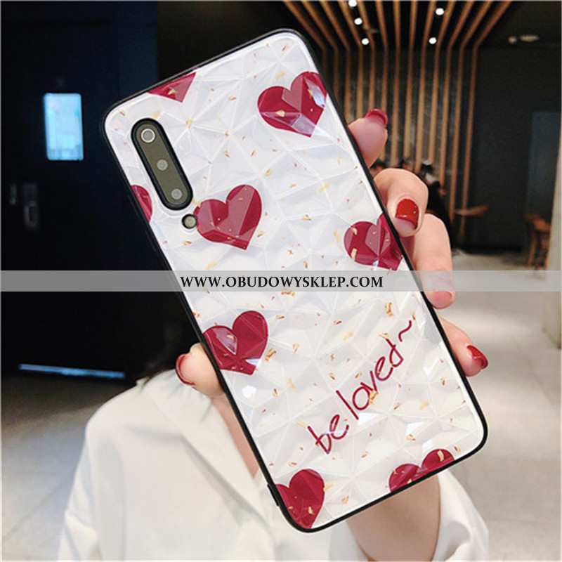 Obudowa Xiaomi Mi 9 Trendy All Inclusive Wzór, Etui Xiaomi Mi 9 Ochraniacz Kształt Diamentu Beżowa